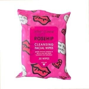 🎅🏻 SALE Betsey Johnson Rosehip Cleansing Daily Facial Wipes 30ct new in package